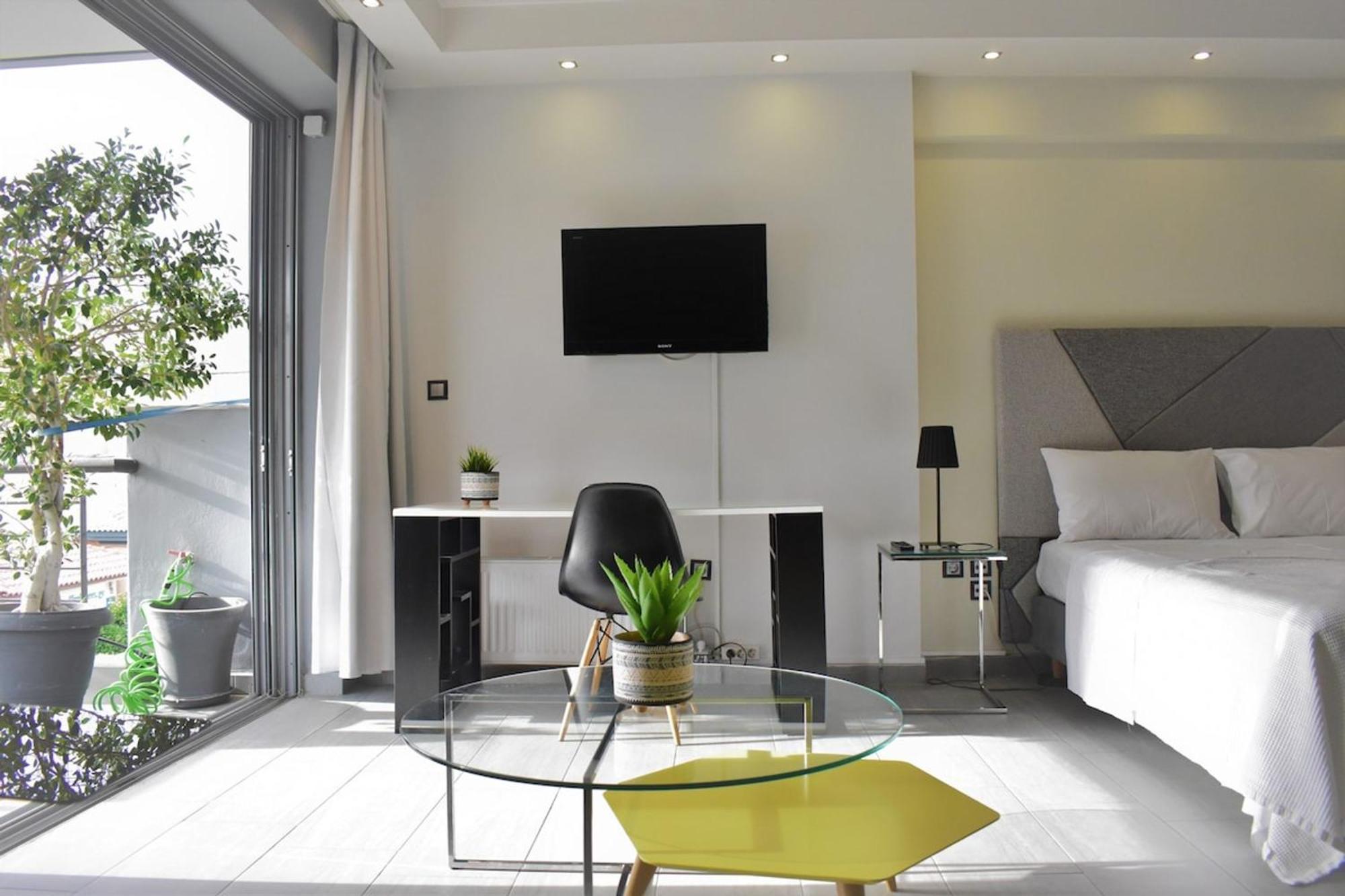 아테네 Stylish Boutique Loft With Private Balcony 아파트 외부 사진
